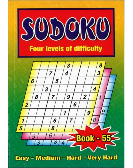 Sudoku Puzzle Book Series 3035 Book 55