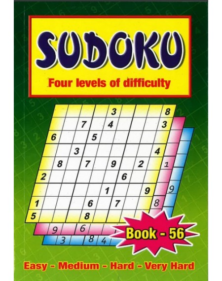 Sudoku Puzzle Book Series 3035 Book 56