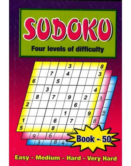 Sudoku Puzzle Book Series 3035 Book 50