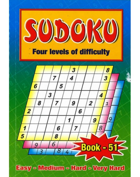 Sudoku Puzzle Book Series 3035 Book 51