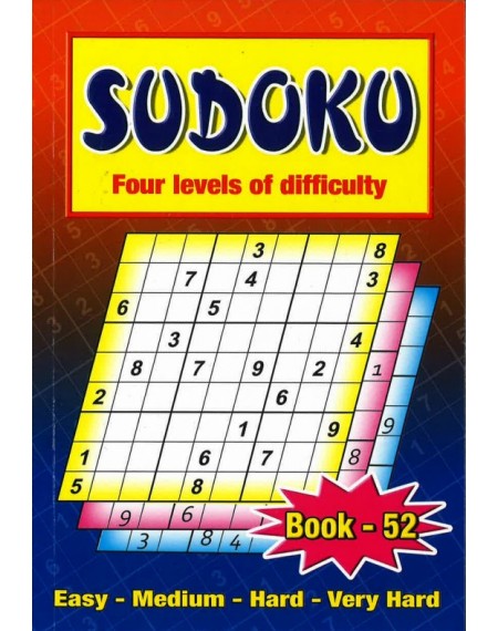Sudoku Puzzle Book Series 3035 Book 52