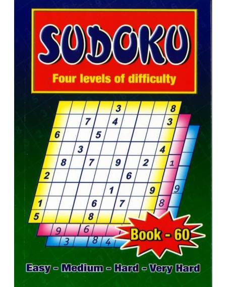 Sudoku Puzzle Book Series 3035 Book 60