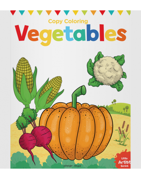 Copy Colouring: Vegetables