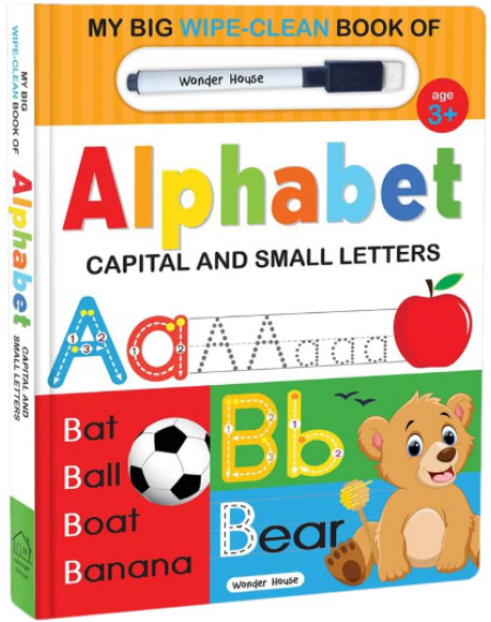 My Big Wipe & Clean Book of Alphabet