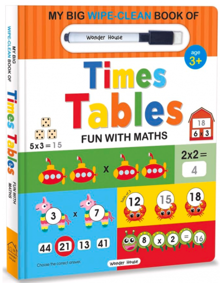 My Big Wipe & Clean Book of Times Tables