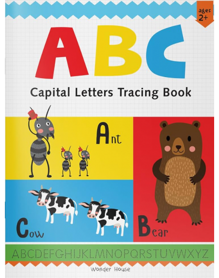 Preschool Activity Book: ABC – Capital Letters Tracing Book