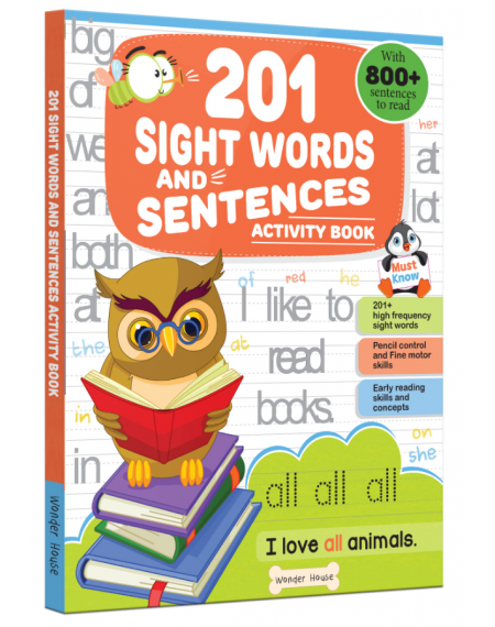 201 Sight Words and Sentence – Activity Book