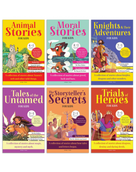 A Collection of Stories About Courage and Morals – Pack of 6 Books