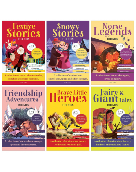 A Collection of Stories About Friendship and Adventures – Pack of 6 Books