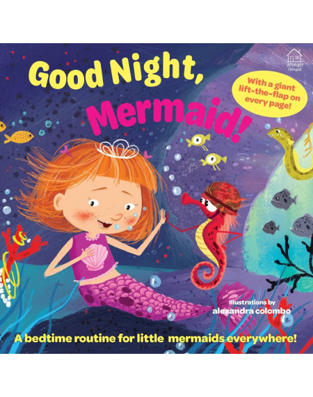 Good Night Mermaid – Lift-the-Flap Bedtime Book