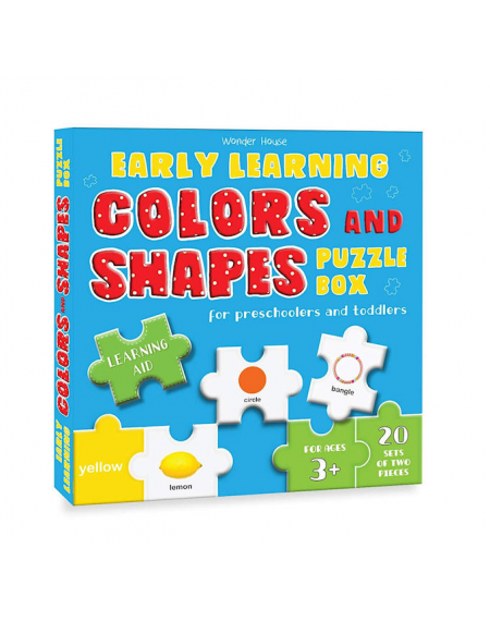 Early Learning - Colors And Shapes Puzzle Box