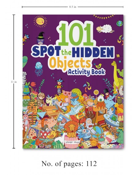 101 SPOT the HIDDEN Objects Activity Book