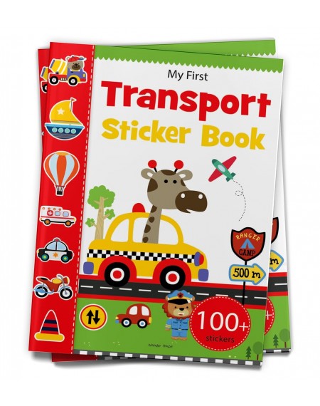 My First Transport Sticker Book : Exciting Sticker Book With 100 Stickers