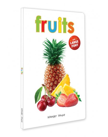 Fruits - Early Learning Board Book With Large Font : Big Board Books Series