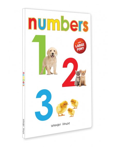 Numbers - Early Learning Board Book With Large Font : Big Board Books Series