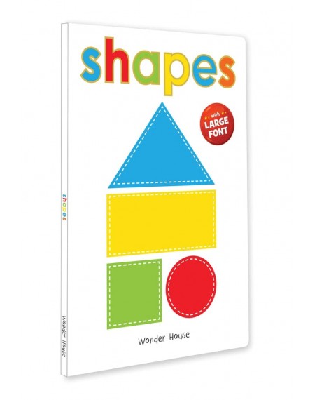 Shapes - Early Learning Board Book With Large Font : Big Board Books Series