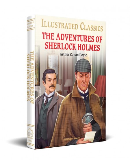 The Adventures of Sherlock Holmes : illustrated Abridged Children Classics English Novel with Review Questions,