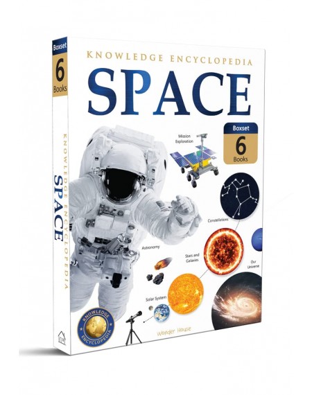 Space - Collection of 6 Books: Knowledge Encyclopedia For Children