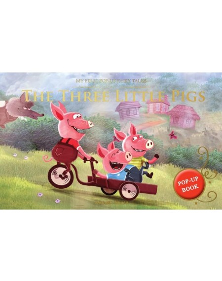 My First Pop-Up Fairy Tales - Three Little Pigs : Pop up Books for children