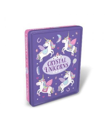 Crystal Unicorns Tin Of Books