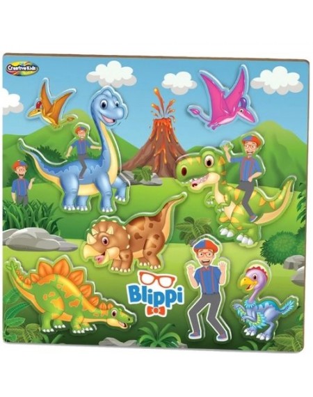 Blippi Dinosaur Puzzle