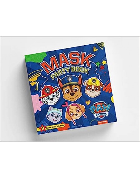 Paw Patrol Mask Party Book: 8 Pop-out Masks With Bands (Put on Your Mask And Turn Into A Super Hero)