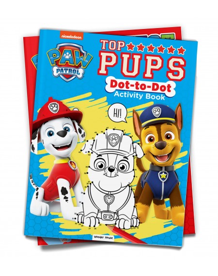 Paw Patrol Top Pups Dot to Dot Activity book