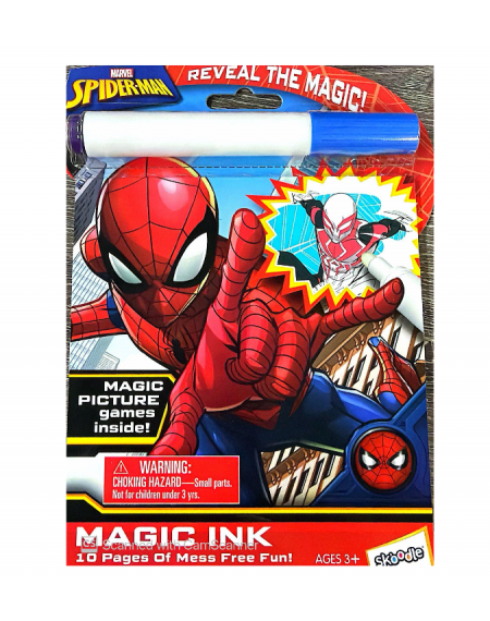 Marvel Spider-Man Reveal The Magic Ink (Hinkler)