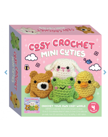 Cosy Crochet Mini Cuties Kitage: Adultby Hinkler